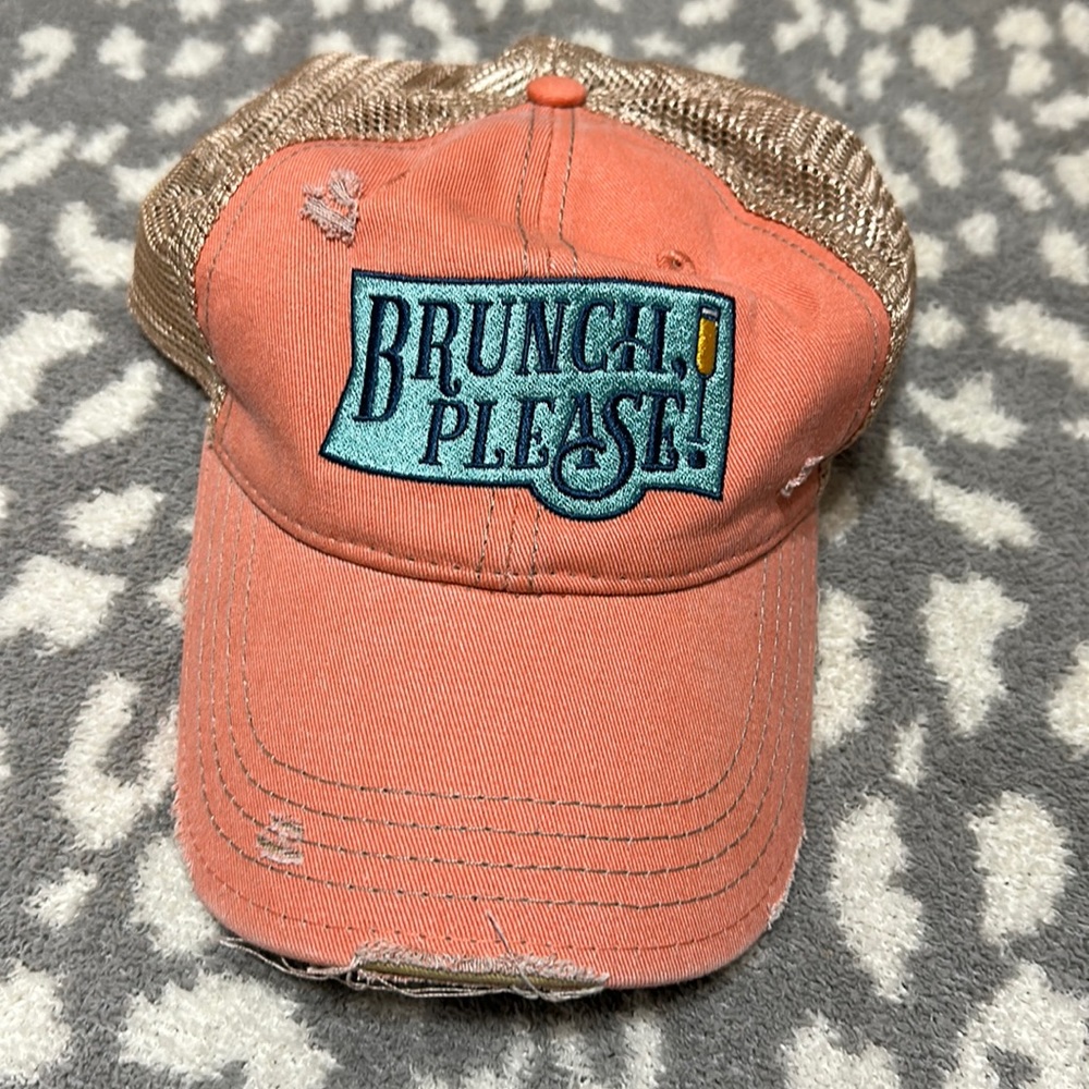 Brunch Please baseball trucker cap